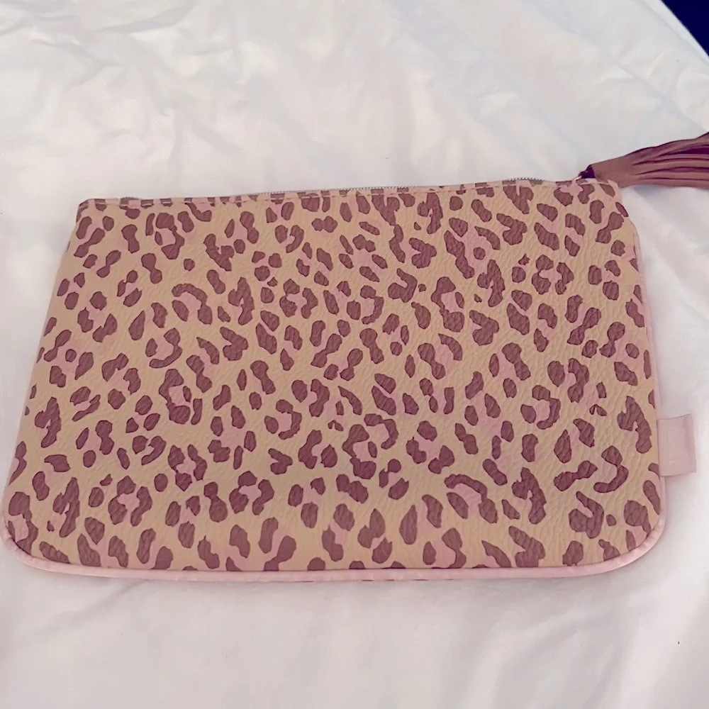 Ipsy Leopard Glam Cosmetic Bag